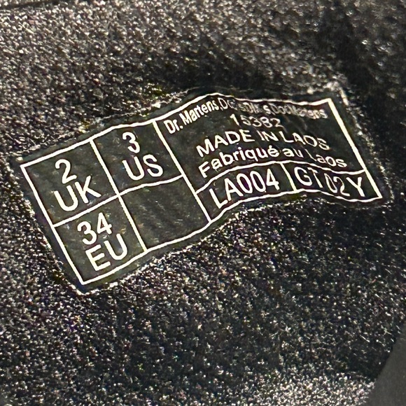 Doc Martens Boots Size 3 Kids - Picture 11 of 11